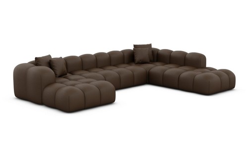 Sofa leder wohnlandschaft - sofa,