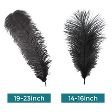 Groß Straußenfedern Für Hochzeitparty Kostüm Dekoration 35-40cm 50-60cm