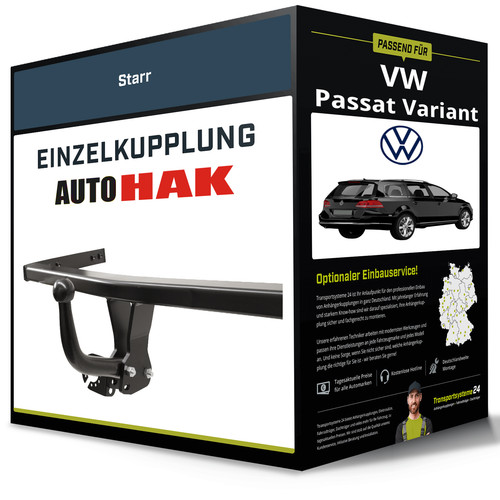 Starre anhängerkupplung für - starre,