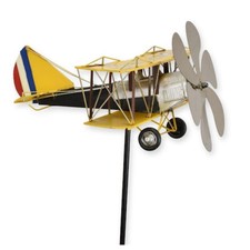 Windspiel gartendeko flugzeug - gartendeko,