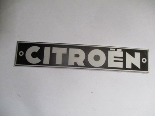 Typenschild citroen schild - typenschild,