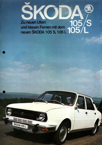 Prospekt skoda 105 ca - 105, l