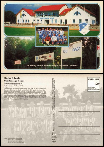 Calbe fussball stadion - calbe, (saale)