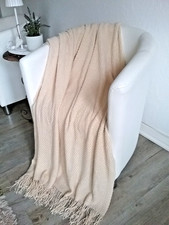 WOHNDECKE PLAID WOLLDECKE MIT