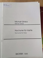 Noten Harfe, Michail Glinka, Nocturne For Harp