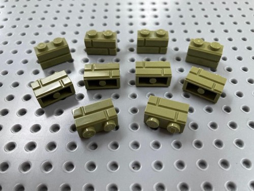 Lego olivgrün 1x2 mauerwerk - lego,