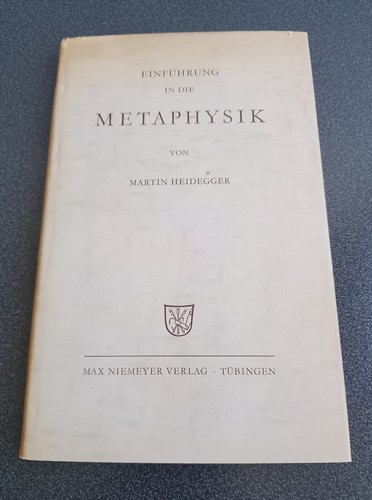 Martin heidegger einführung - heidegger:,