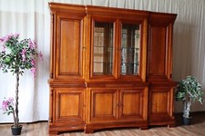 Nr.1868 Vitrine Kirschbaum Vollmassiv