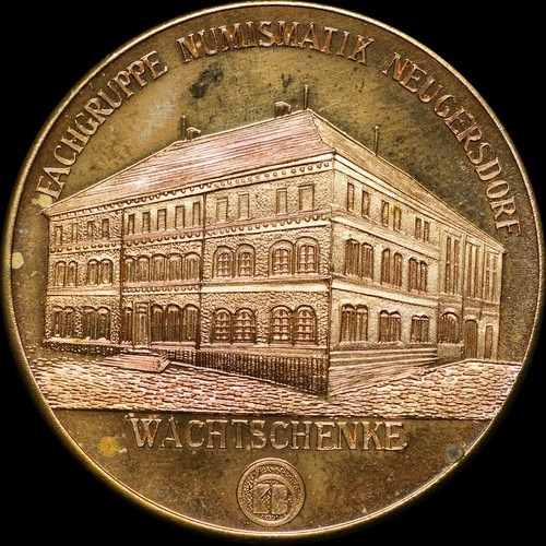 Paul schack kupfer medaille - paul, schack: