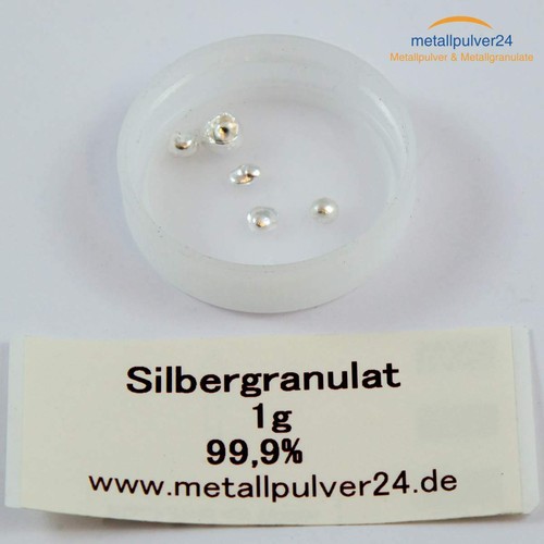 Silbergranulat 9 - silbergranulat,, 99.9%