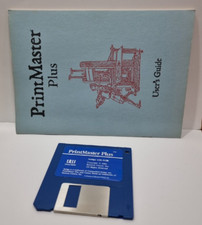 PrintMaster Plus Commodore Amiga 1986 Kyocera Unison Inc