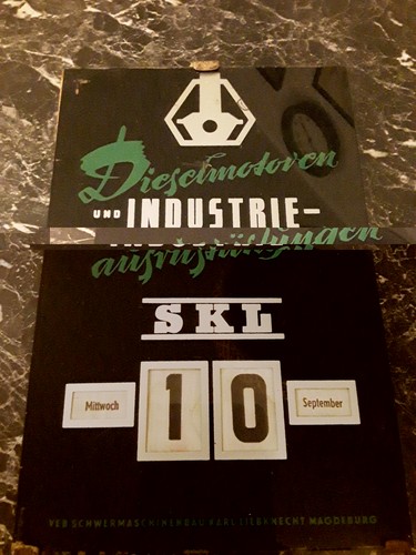 Drehkalender ddr dauerkalender - drehkalender,