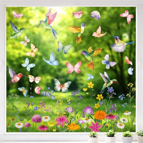 Fensterbilder bunt