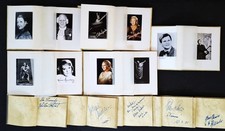 OPER (viele WAGNER)  115 Foto Autogramme + 420 Signatur Autogramme in Alben