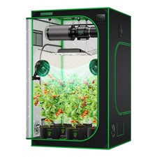 VIVOSUN S448 Growzelt 120x120x200cm Growbox Gewächshaus Grow tent Growschrank