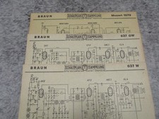3x Braun Sammelkarte