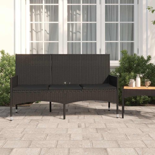 Gartenbank sitzer mit kissen - mit,