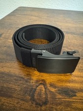 JUKMO Automatik Gürtel Herren, Nylon 3,8cm Ratsche Gürtel