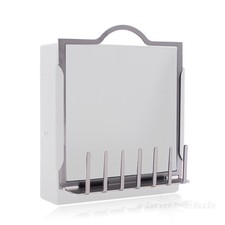 Kugelfangadapter Tonröhrchen Plastikröhrchen Adapter für Kugelfang 14x14cm