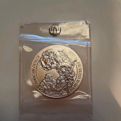 Silber ruanda 2008 - silber,