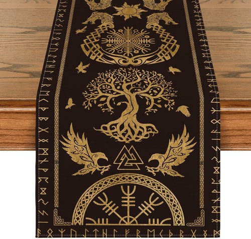 Gold wikinger baum des lebens - gold,