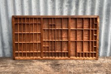 Vintage Holz Drucker Tablett