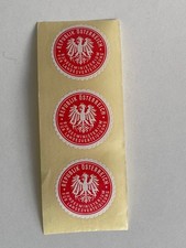 3x Dienstsiegel Vignetten BMLV