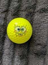 Spongebob Squarepants Logo Golf Ball (1) Wilson Pre-Owned