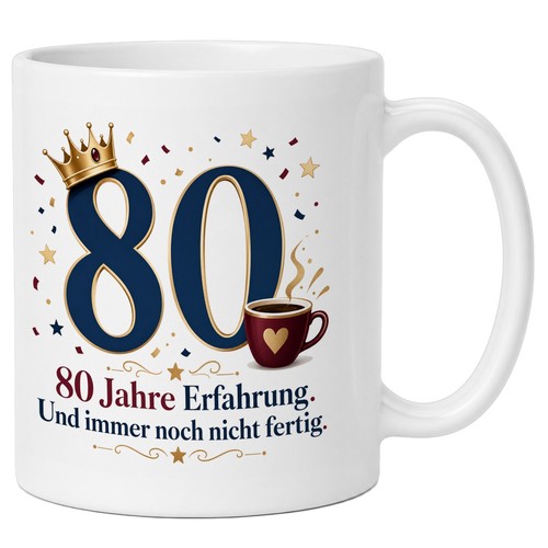 Lunalana tasse 80 jahre - tasse,
