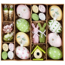 Ostereier Set Hängen Ostern