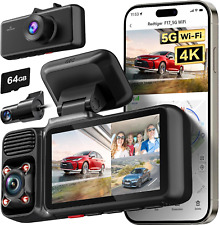 4K Dashcam Auto 5G Wifi mit