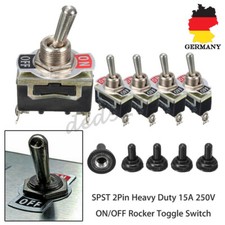 5x 2 Pin Kippschalter