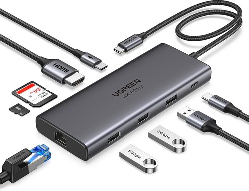 Usb hub 10gbps - c, docking