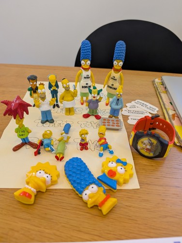 Simpsons spielzeug konvolut - simpsons,