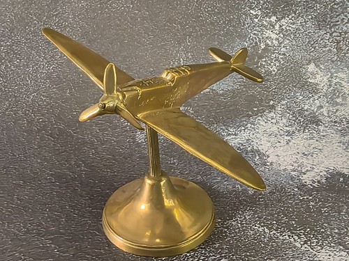 Messing spitfire flugzeug - messing,