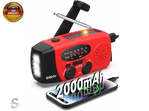 Solar radio esky kurbelradio - solar,