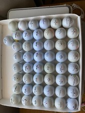 Golfbälle gebraucht Maxfli + Noodle  59 Stück Qualität AA / AAA