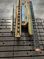 Posten (5x) Montagelineal Richtbalken Tuschierlineal 