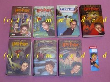 Harry Potter Band 1 bis 7 & Harry Potter Lesezeichen  _ Gebundene Ausgaben