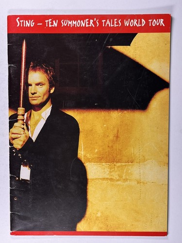 Sting konzertprogramm ten - sting,