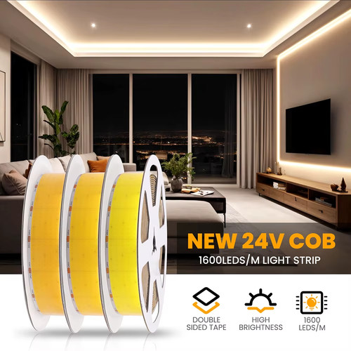 Cob led strip light 12v - led, 24v