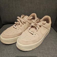 Nike Air Force 1 AF-1 Sage Low Pink Suede Trainers Gr. 41  AR5339 Platform