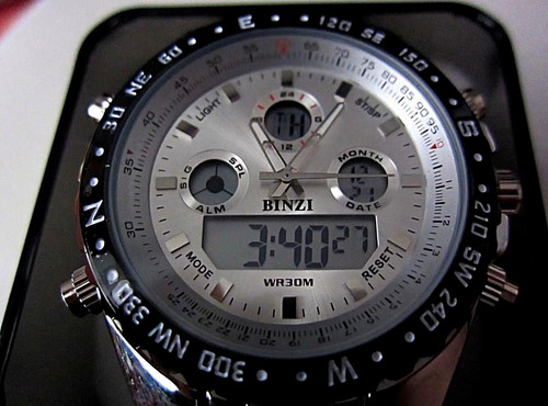 Binzi herrenuhr analog - herrenuhr, &
