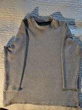 Samoon by Gerry Weber Damen Pullover, Schwarz/Weiß Gemustert