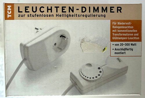 Tcm leuchten dimmer 300 w - leuchten-dimmer,