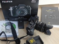 Fujifilm X-T1 16.3 MP Digitalkamera (Kit m/ XF 18-55mm f/2.8-4.0 OIS) schwarz