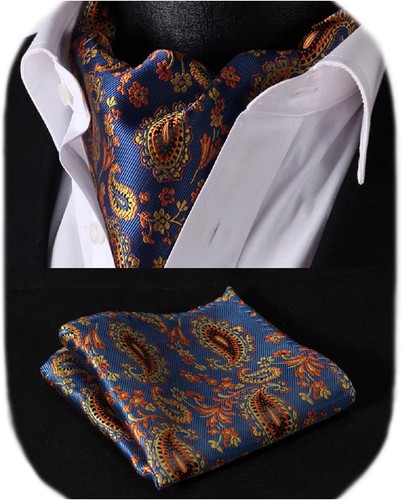 Herren krawattenschal floral - herren,