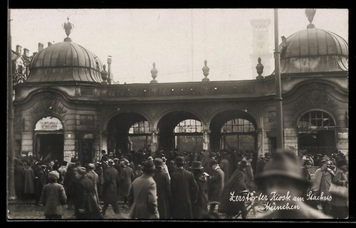 Foto münchen zerstörter - foto-ak,