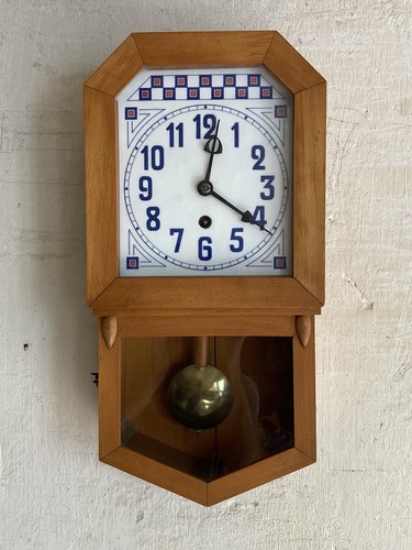 Jugendstil wanduhr - jugendstil,