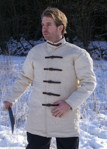 Gambeson mit schnallen - gambeson,